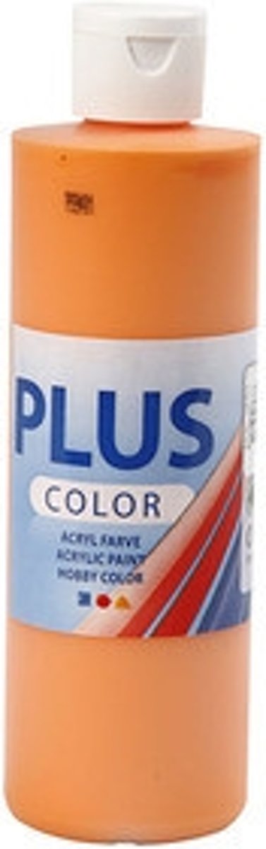 Plus Color acrylverf, pumpkin, 250ml [HOB-39435]